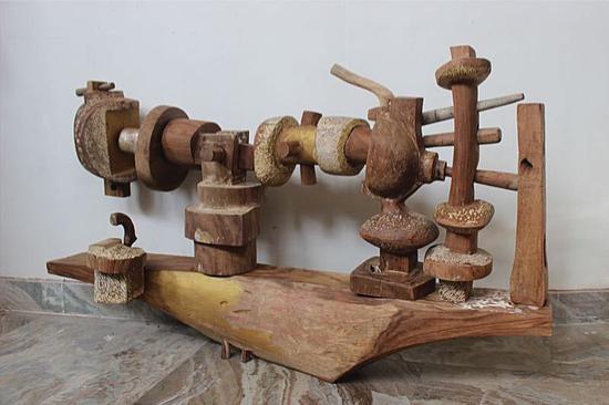 印度雕塑家chander parkash作品